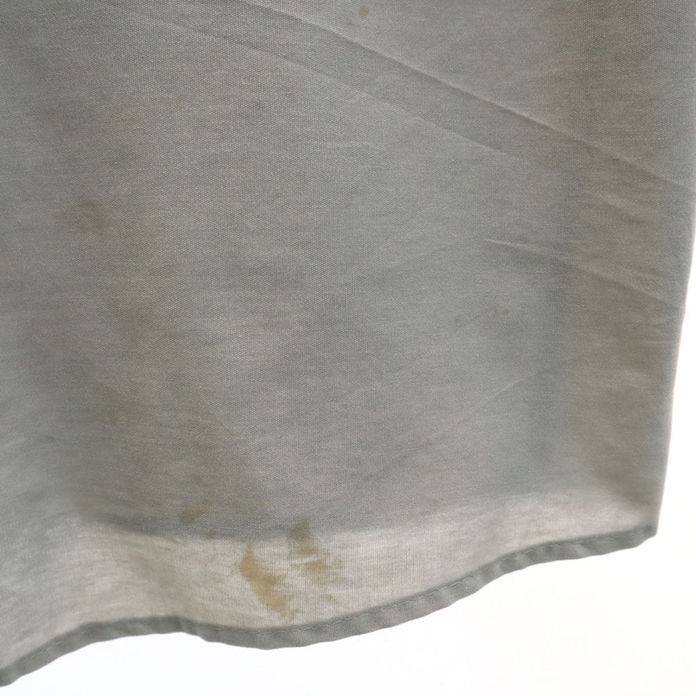 RED KAP レッドキャップ 半袖 ワークシャツ M グレー メンズ