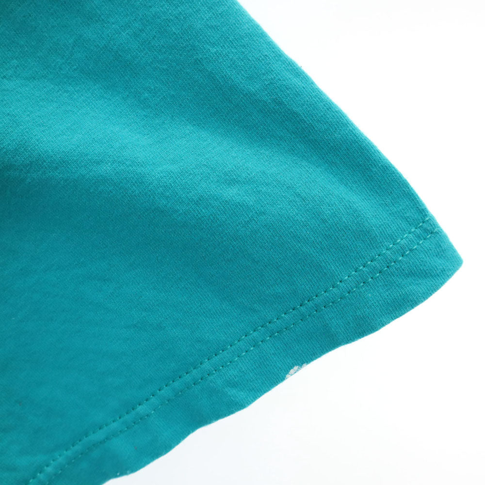 JERZEES ジャージーズ 90s USA製 オールド 花柄 半袖 Tシャツ L エメラルドグリーン メンズ