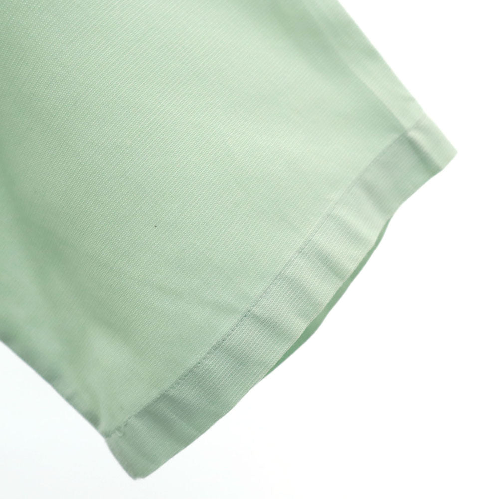 Canadian Army カナダ軍 80s カナダ製 ヴィンテージ 半袖 シャツ 14 1/2 パステルグリーン系 メンズ