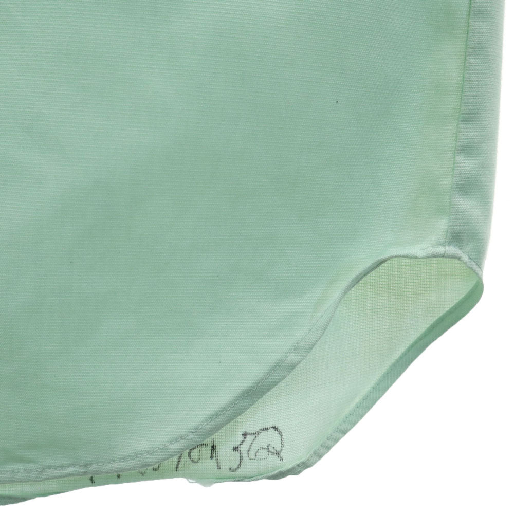 Canadian Army カナダ軍 80s カナダ製 ヴィンテージ 半袖 シャツ 14 1/2 パステルグリーン系 メンズ