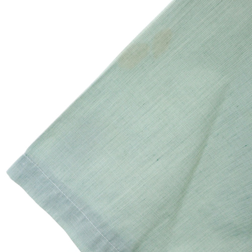 US ARMY アメリカ軍 80s USA製 DLA ヴィンテージ 半袖 シャツ 16 1/2 グリーン系 メンズ