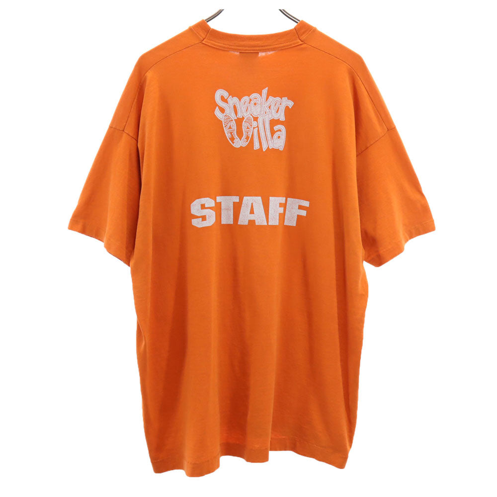 フルーツオブザルーム 90s オールド シングルステッチ 半袖 Tシャツ XXL オレンジ FRUIT OF THE LOOM ビックサイズ メンズ
