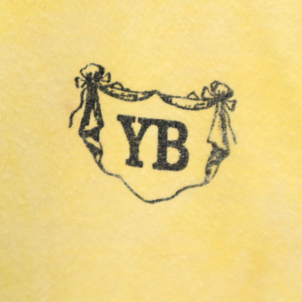 ONEITA オニータ 90s オールド シングルステッチ バックプリント タイダイ柄 半袖 Tシャツ XL イエロー POWER-T メンズ