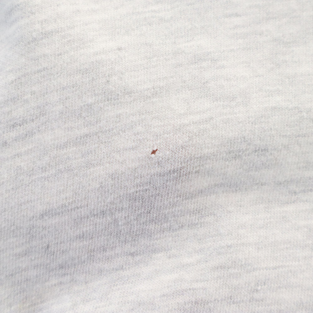 Hanes ヘインズ 90s USA製 オールド シングルステッチ バックプリント 半袖 Tシャツ XL グレー メンズ