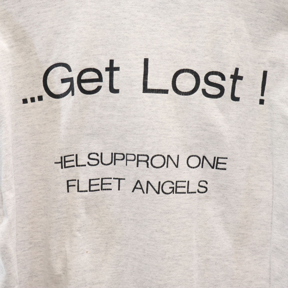 BELTON ベルトン 90s USA製 半袖 レイヤード オールド Tシャツ L ライトグレー メンズ