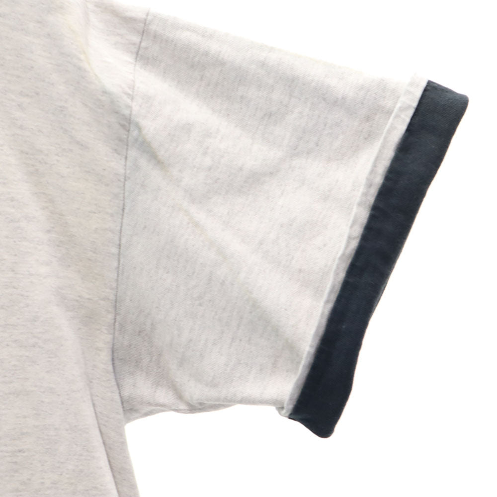 BELTON ベルトン 90s USA製 半袖 レイヤード オールド Tシャツ L ライトグレー メンズ