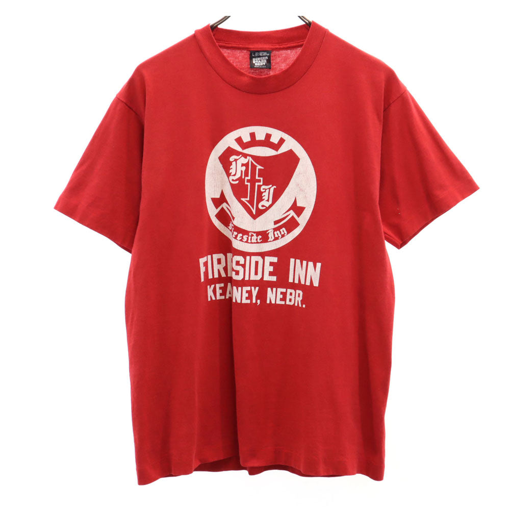 SCREEN STARS BEST スクリーンスターズベスト 90s USA製 半袖 シングルステッチ オールド Tシャツ L レッド メンズ