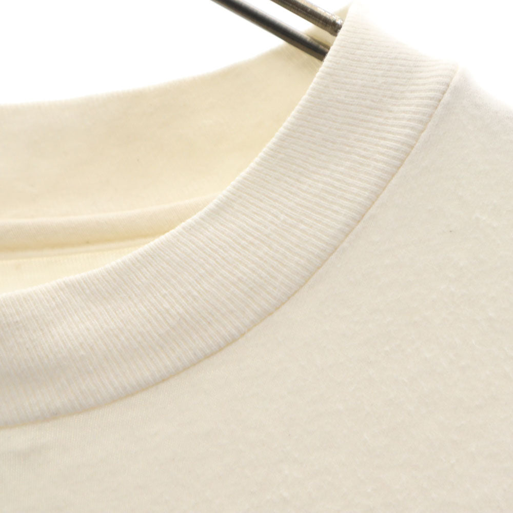 Hanes ヘインズ 90s 半袖 シングルステッチ オールド Tシャツ L オフホワイト BEEFY-T メンズ