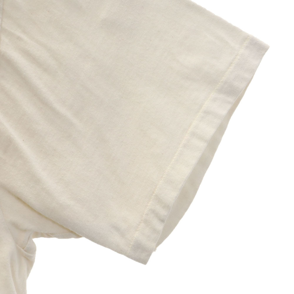 Hanes ヘインズ 90s 半袖 シングルステッチ オールド Tシャツ L オフホワイト BEEFY-T メンズ