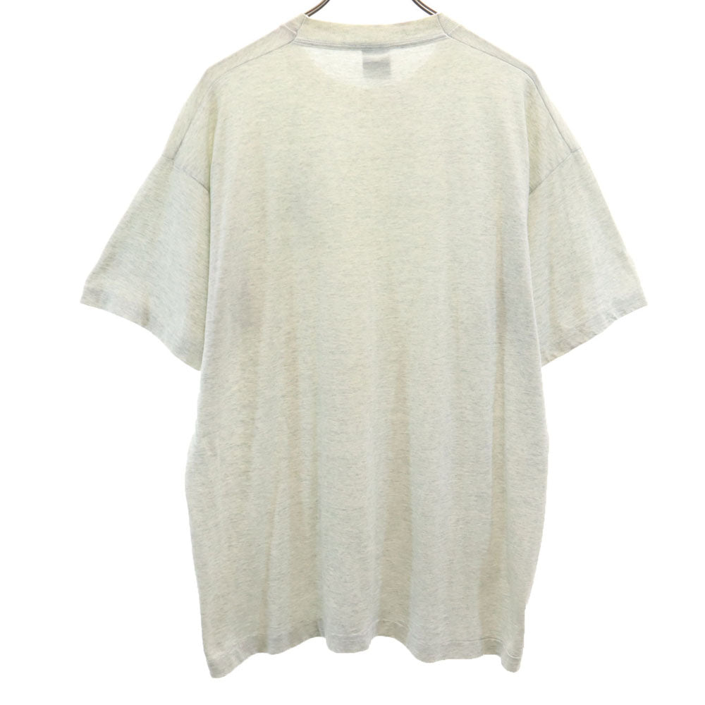 FRUIT OF THE LOOM フルーツオブザルーム 90s カナダ製 半袖 シングルステッチ オールド Tシャツ XL ライトグレー BEST メンズ
