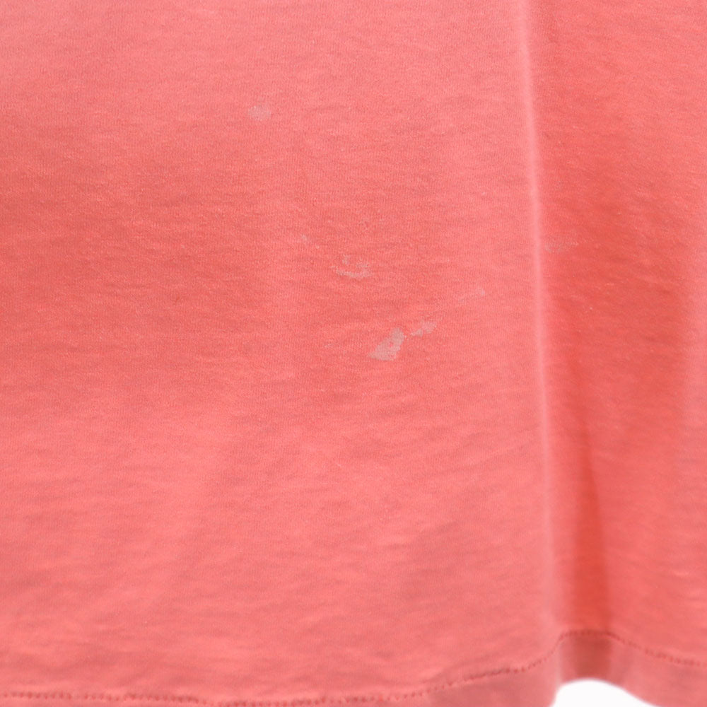 Hanes ヘインズ 90s 半袖 シングルステッチ オールド Tシャツ L コーラルピンク系 メンズ