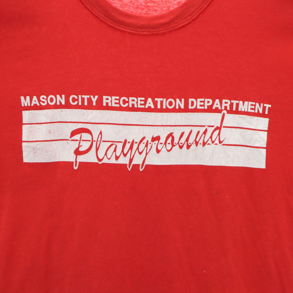 RUSSELL ATHLETIC ラッセルアスレチック 90s USA製 半袖 シングルステッチ オールド Tシャツ L レッド メンズ