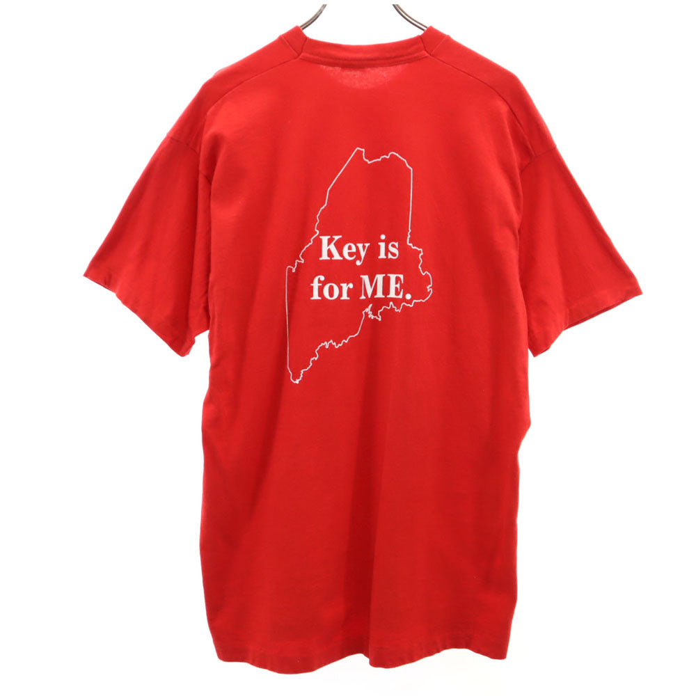 FRUIT OF THE LOOM フルーツオブザルーム 90s USA製 半袖 シングルステッチ オールド Tシャツ XL レッド メンズ