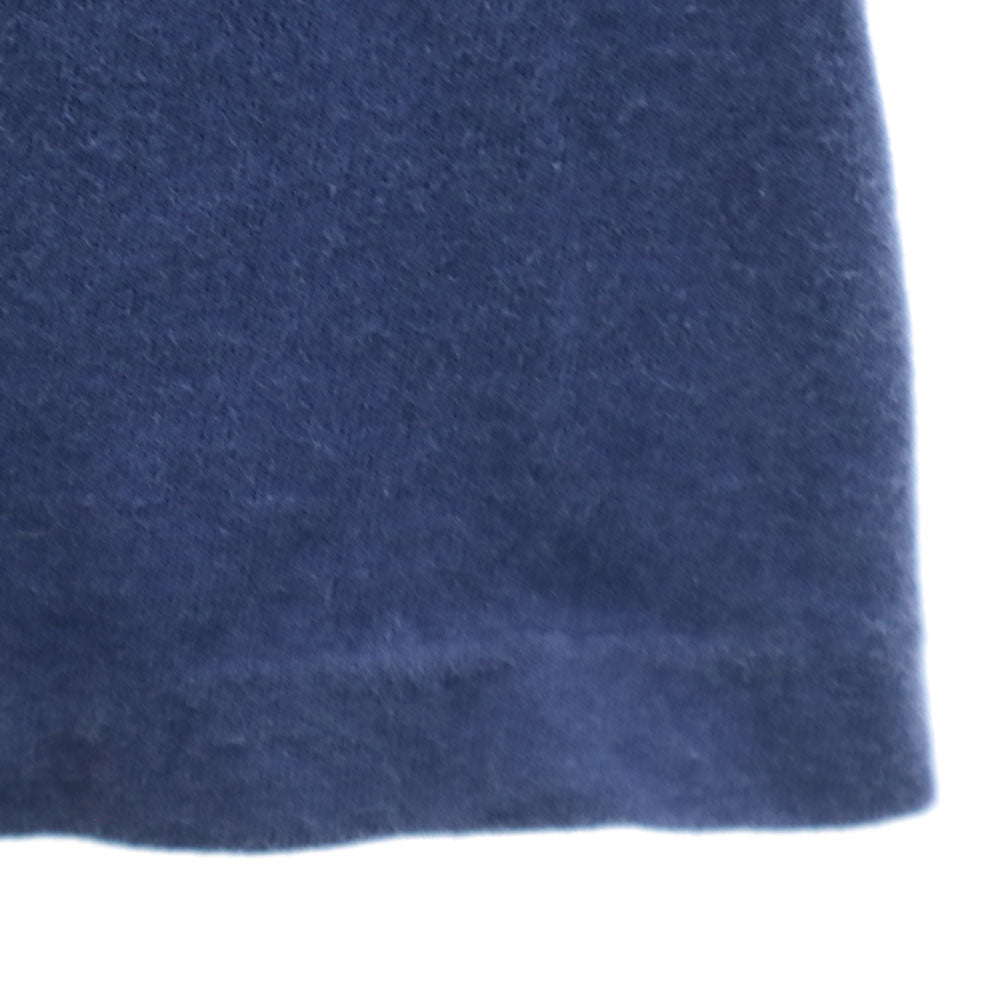 Town&Country タウンアンドカントリー 90s USA製 オールド シングルステッチ バックプリント 半袖 Tシャツ M ネイビー メンズ