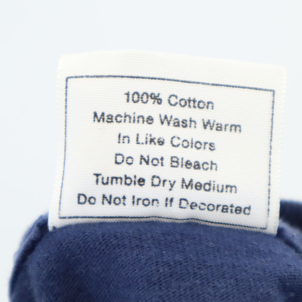 Town&Country タウンアンドカントリー 90s USA製 オールド シングルステッチ バックプリント 半袖 Tシャツ M ネイビー メンズ