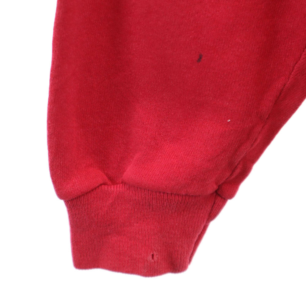 Hanes ヘインズ 80s 90s USA製 ヴィンテージ ハーレーダヴィッドソン 長袖 スウェット トレーナー L レッド イーグル Harley-Davidson メンズ