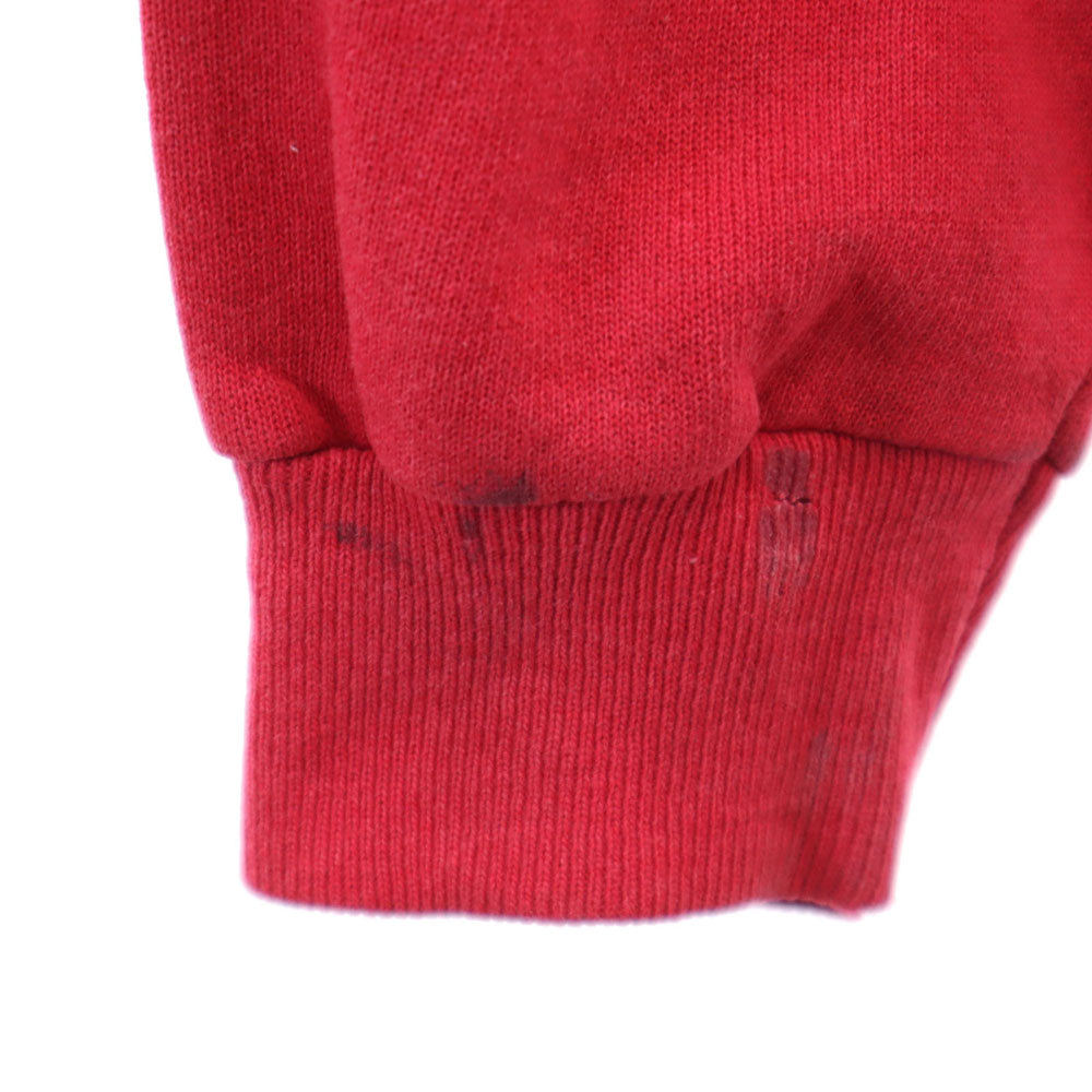 Hanes ヘインズ 80s 90s USA製 ヴィンテージ ハーレーダヴィッドソン 長袖 スウェット トレーナー L レッド イーグル Harley-Davidson メンズ