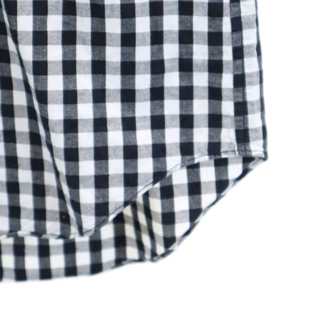 ブラックコムデギャルソン 2013年 日本製 チェック ドット柄 長袖 シャツ XS ブラック 他 BLACK COMME des GARCONS メンズ