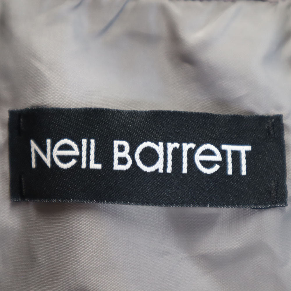 NEIL BARRETT ニールバレット フライトジャケット S グレー パーカー メンズ