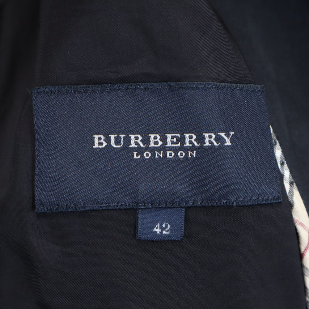 BURBERRY バーバリー 三陽商会 長袖 テーラードジャケット 42 ブラック系 レディース