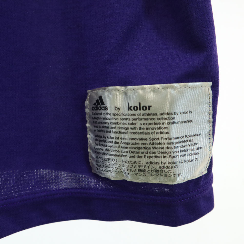 アディダス カラー コラボ トレーニング 半袖 Tシャツ O パープル adidas by kolor スポーツ メンズ