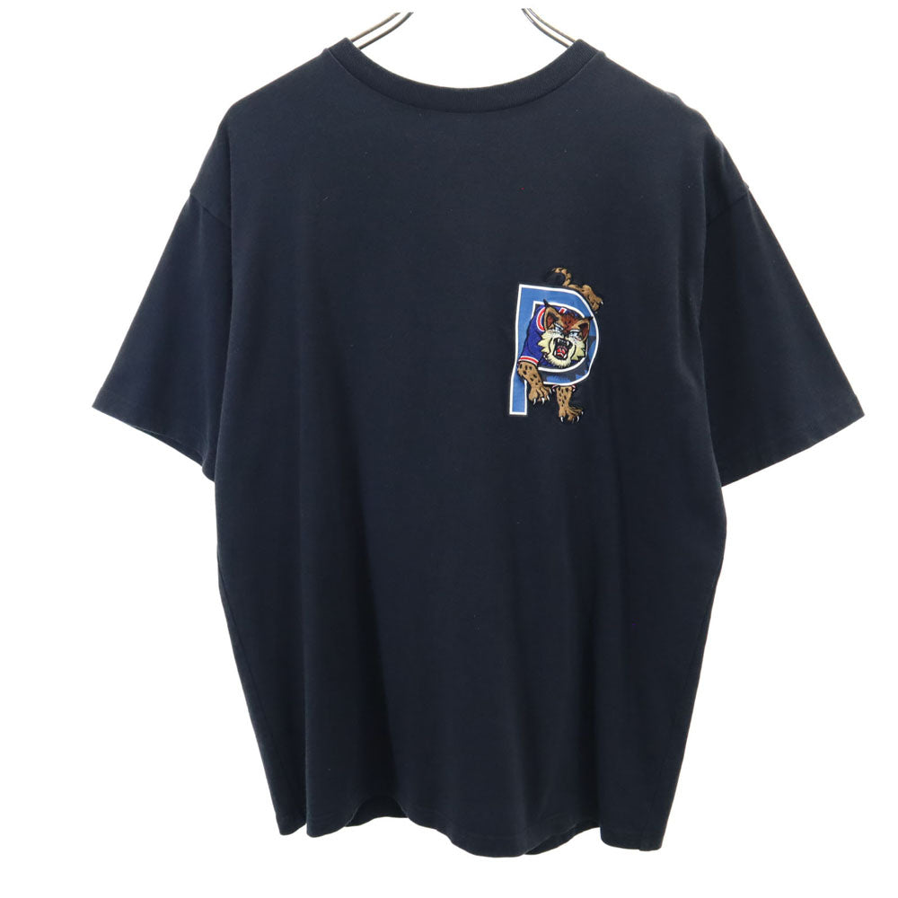 Paris Saint-Germain パリサンジェルマン バック刺繍 半袖 Tシャツ M ブラック メンズ