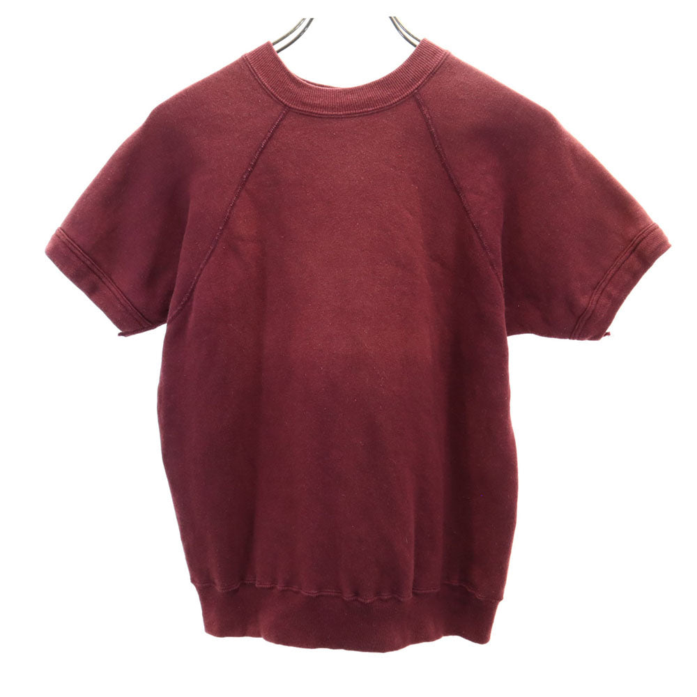 メイヨースプルース 70s USA製 ヴィンテージ 半袖 Tシャツ M レッド系 裏起毛 レディース