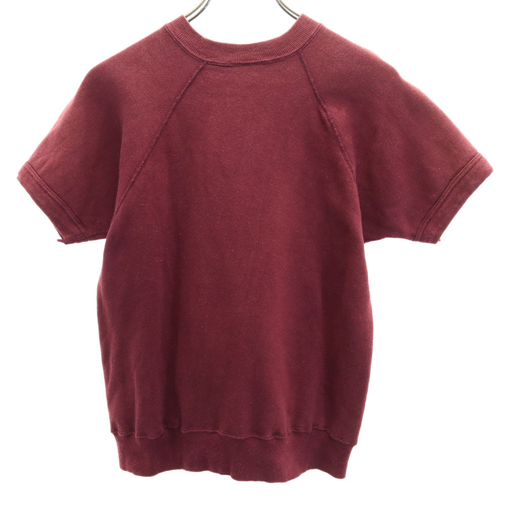 メイヨースプルース 70s USA製 ヴィンテージ 半袖 Tシャツ M レッド系 裏起毛 レディース