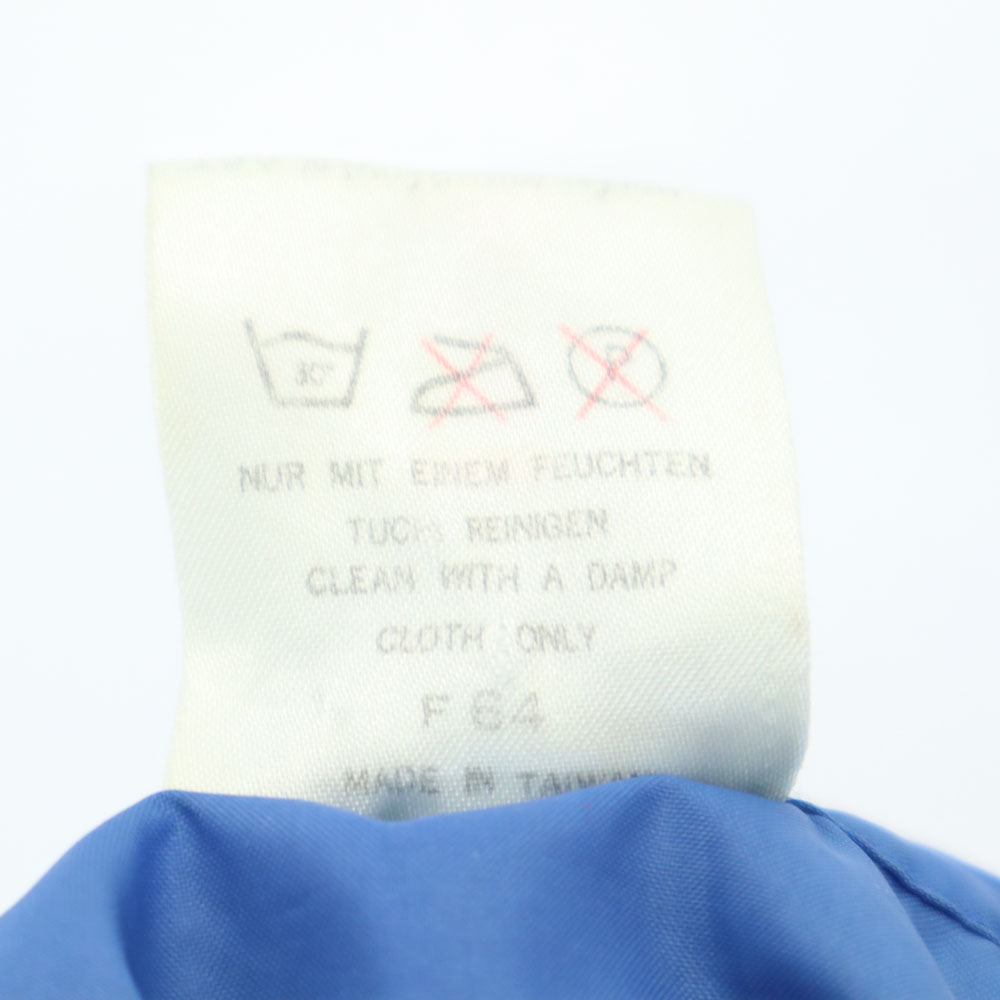 adidas アディダス 80s ヴィンテージ トレフォイルロゴ ウインドブレーカー M ブルー ジャケット メンズ