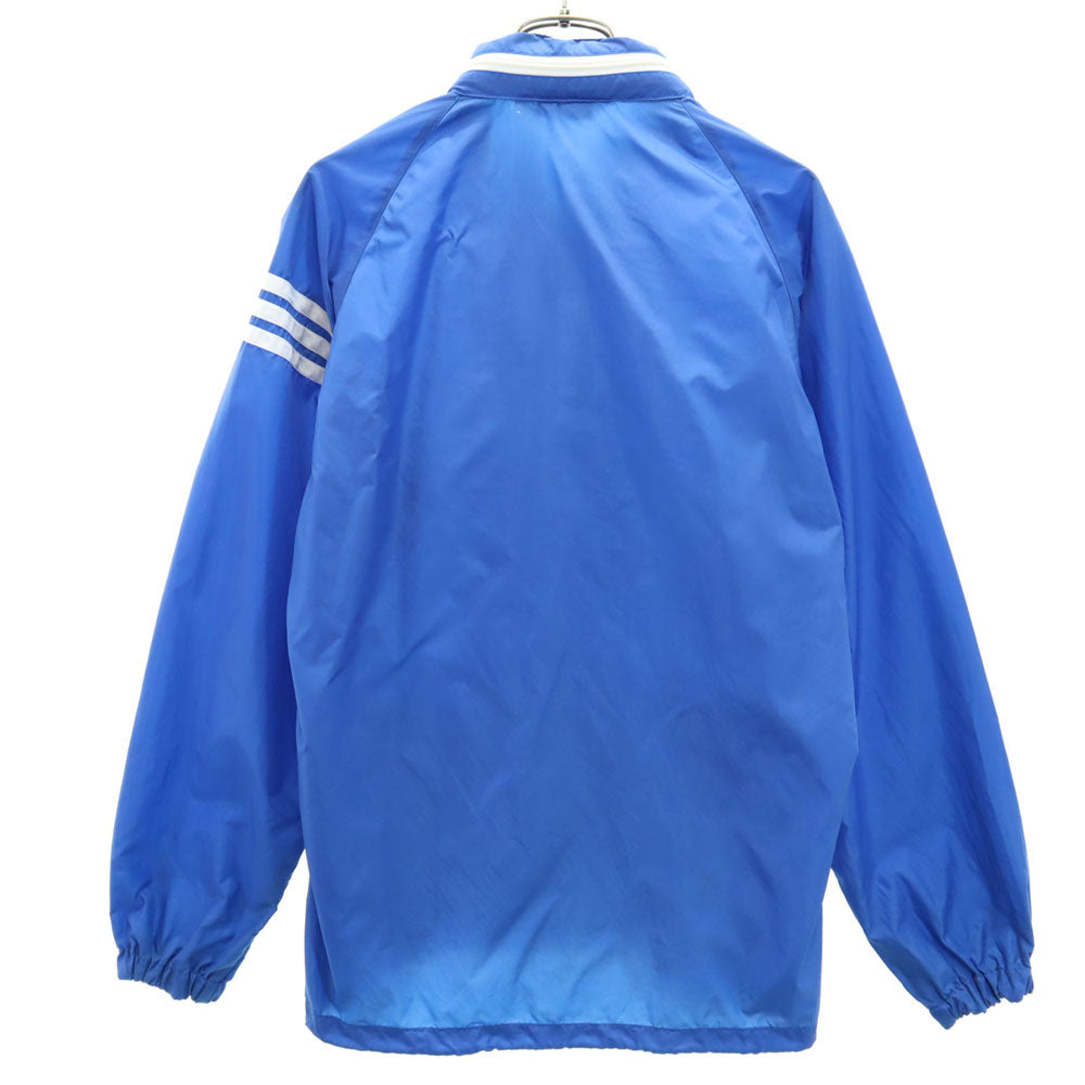 adidas アディダス トレフォイルロゴ ウインドブレーカー M ブルー ジャケット メンズ