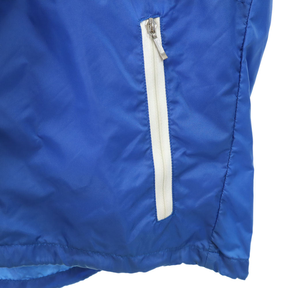 adidas アディダス トレフォイルロゴ ウインドブレーカー M ブルー ジャケット メンズ