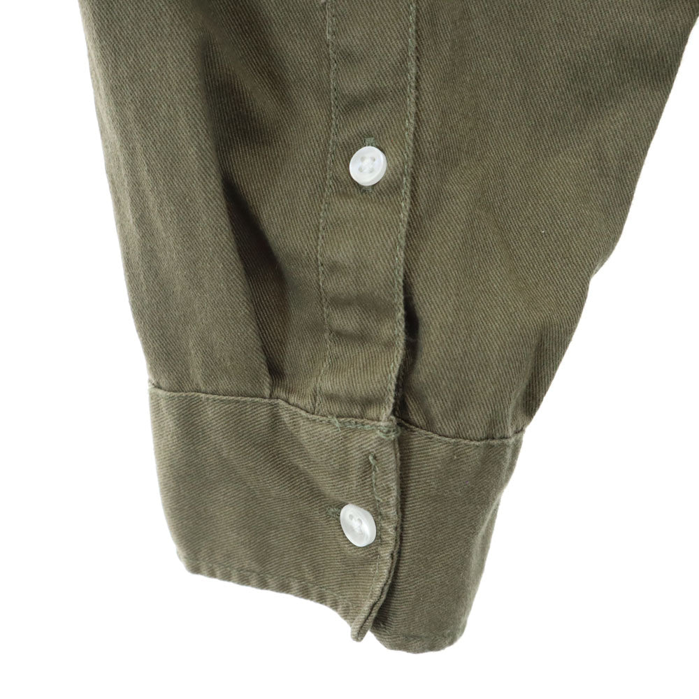 RALPH LAUREN ラルフローレン 長袖 シャツ L カーキ CLASSIC FIT メンズ