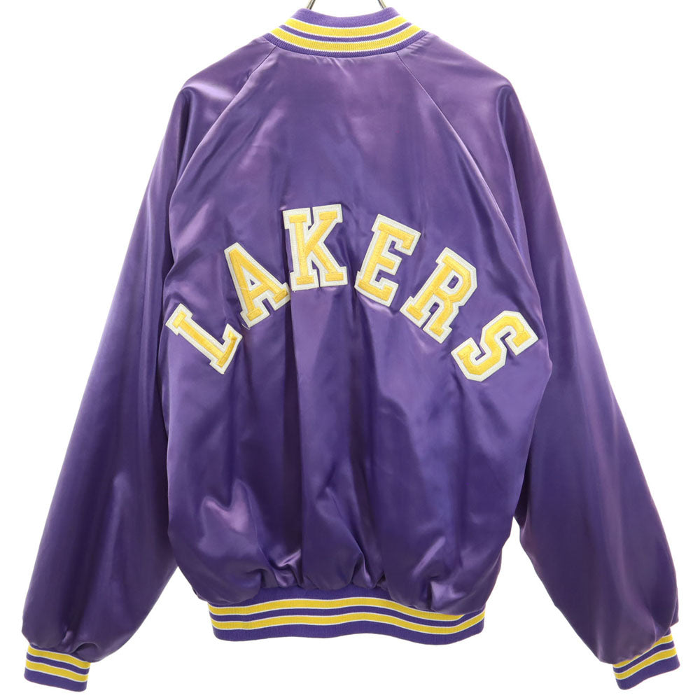 チョークライン 90s USA製 オールド スタジャン L パープル CHALK LINE JERZEES メンズ