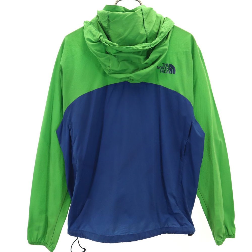 ノースフェイス アウトドア NPJ11413 ナイロンジャケット 150 ネイビー/グリーン THE NORTH FACE キッズ