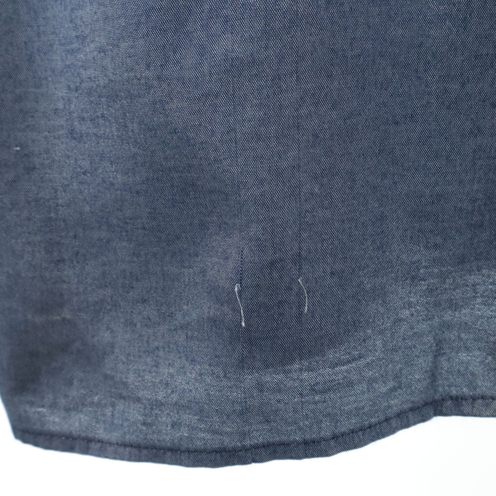 Fesutival 80s ヴィンテージ 長袖 シャツ M ブルー系 メンズ