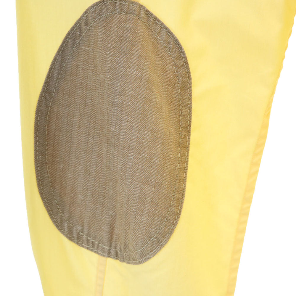 ジュンヤワタナベコムデギャルソンマン 2013年 日本製 長袖 ボタンダウンシャツ XS イエロー JUNYA WATANABE COMME des GARCONS MAN エルボーパッチ メンズ