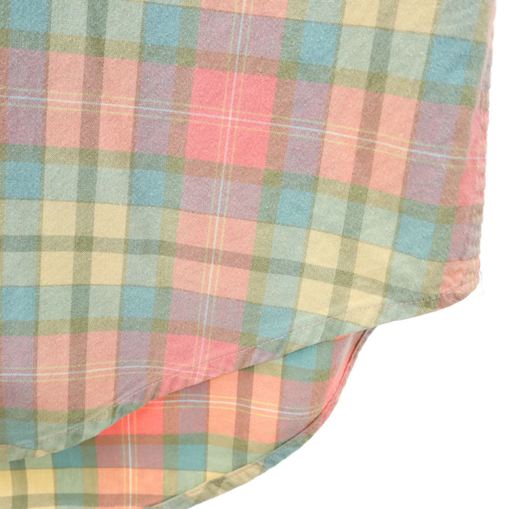 ギャップ 90s オールド チェック柄 長袖 ボタンダウンシャツ L ピンク 他 GAP メンズ