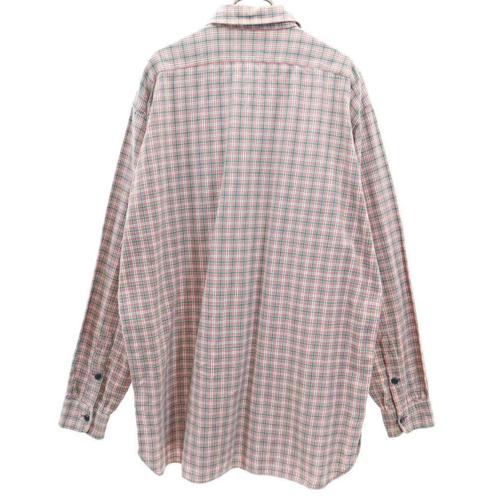 RRL 90s 初期タグ 赤3星 オールド チェック柄 長袖 シャツ M レッド系 ダブルアールエル RALPH LAUREN ラルフローレン メンズ