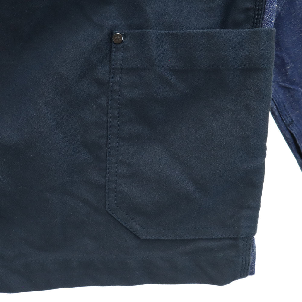 ライブロ ナイジェルケーボン デニム ワークジャケット 42 インディゴブルー メンズ