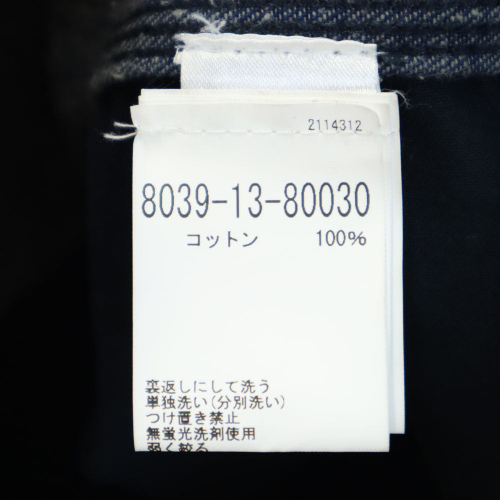 ライブロ ナイジェルケーボン デニム ワークジャケット 42 インディゴブルー メンズ