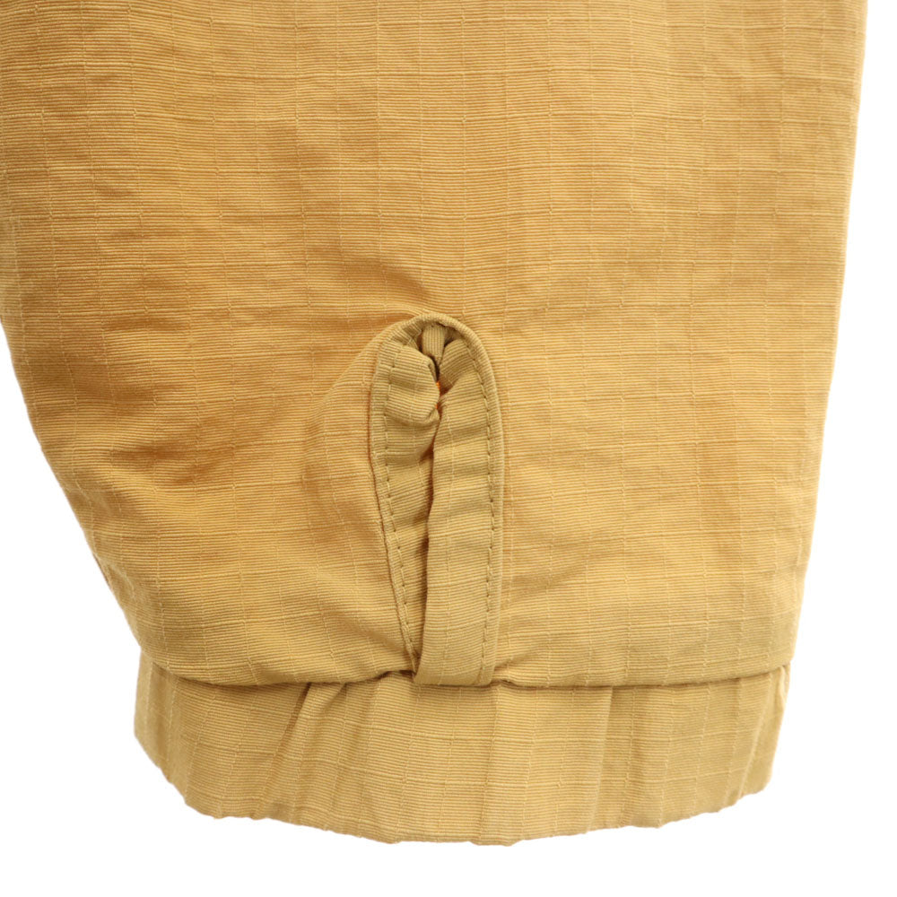 アルフ 90s USA製 オールド リップストップ生地 ジップパーカー M キャメル チロリアンテープ メンズ