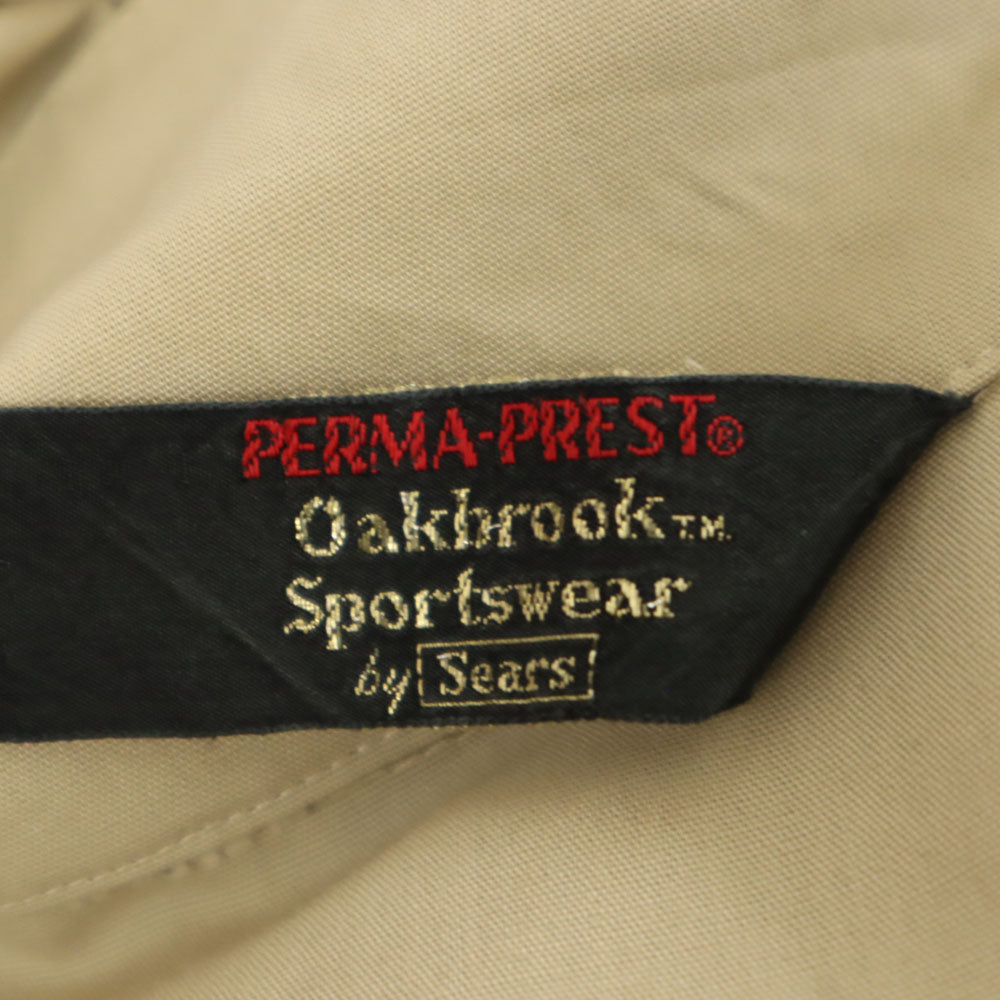 Sears シアーズ 70s ヴィンテージ スイングトップ ベージュ Oakbrook Sportswear ジャケット メンズ