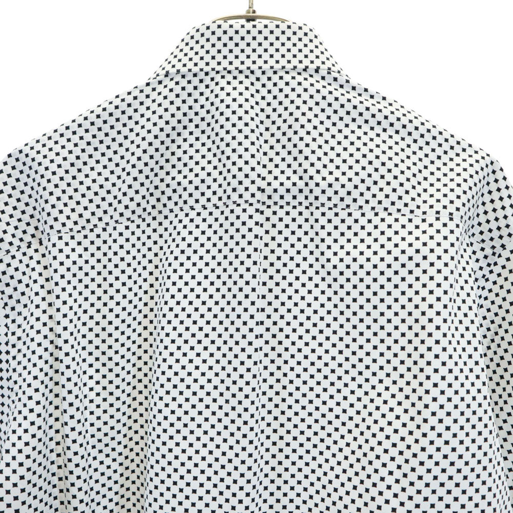 ジバンシー 総柄 長袖 シャツ 40 ホワイト Givenchy メンズ