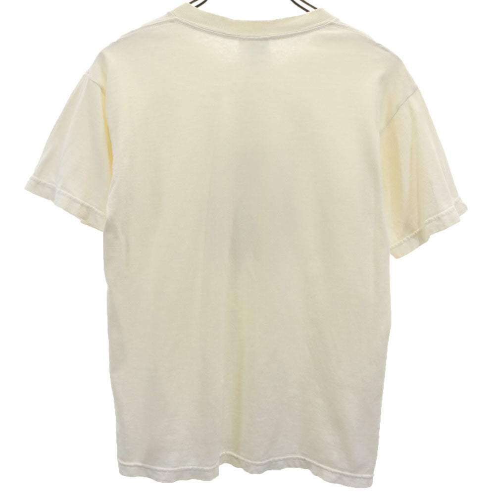GILDAN ギルダン 90s おさるのジョージ 半袖 Tシャツ L アイボリー系 オールド メンズ