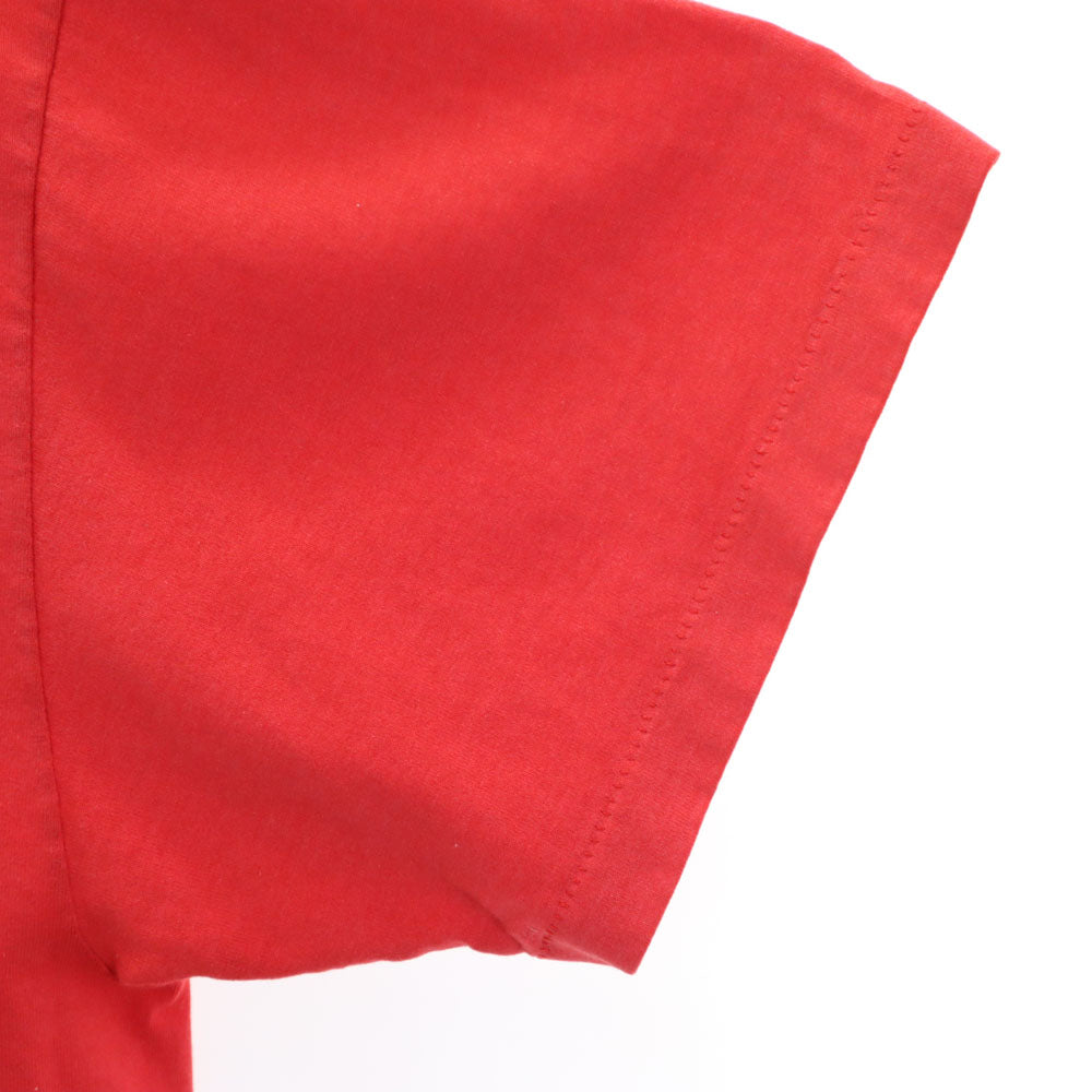 ヘインズ 90s オールド トヨタ 半袖 シングルステッチ Tシャツ L レッド Hanes メンズ