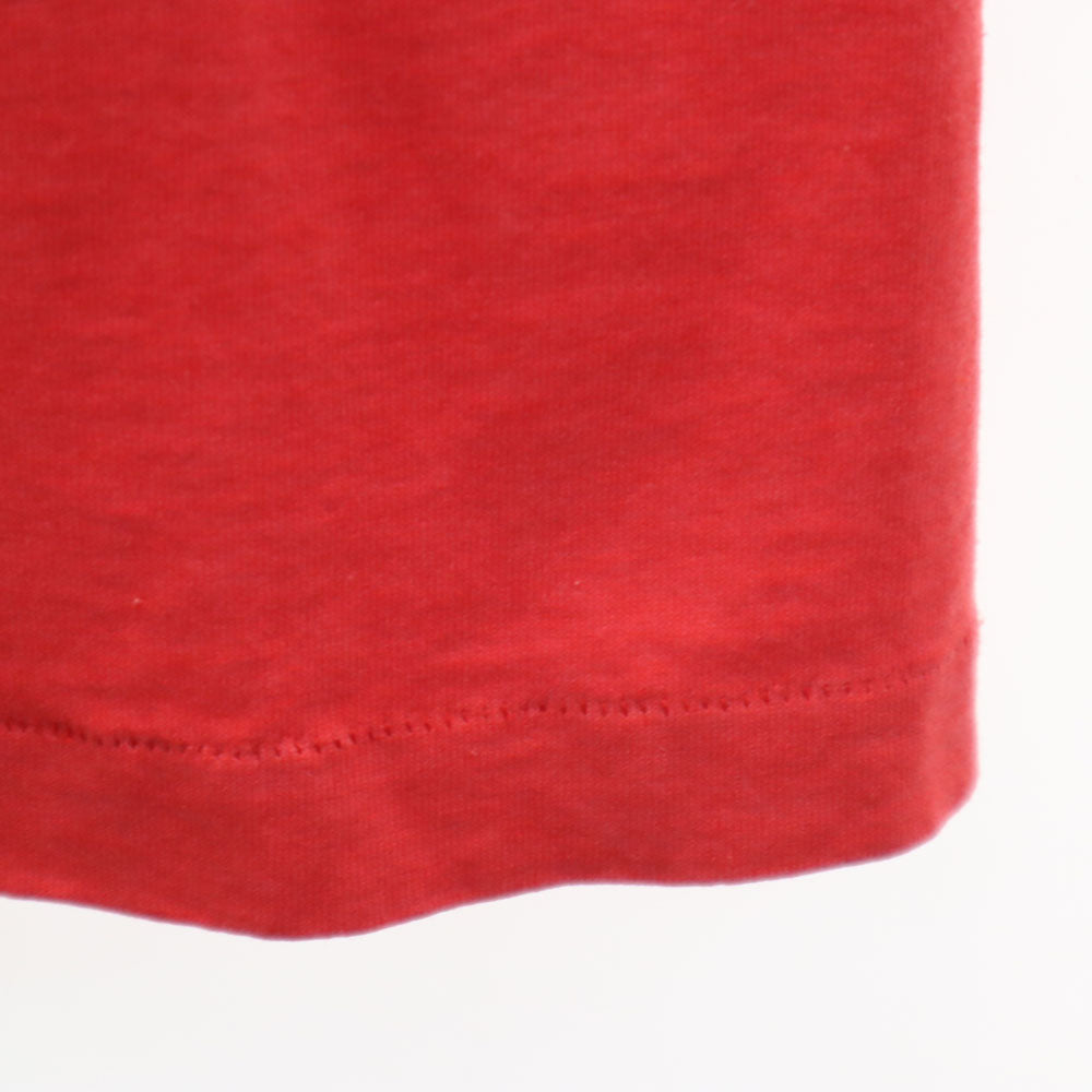 ヘインズ 90s オールド トヨタ 半袖 シングルステッチ Tシャツ L レッド Hanes メンズ