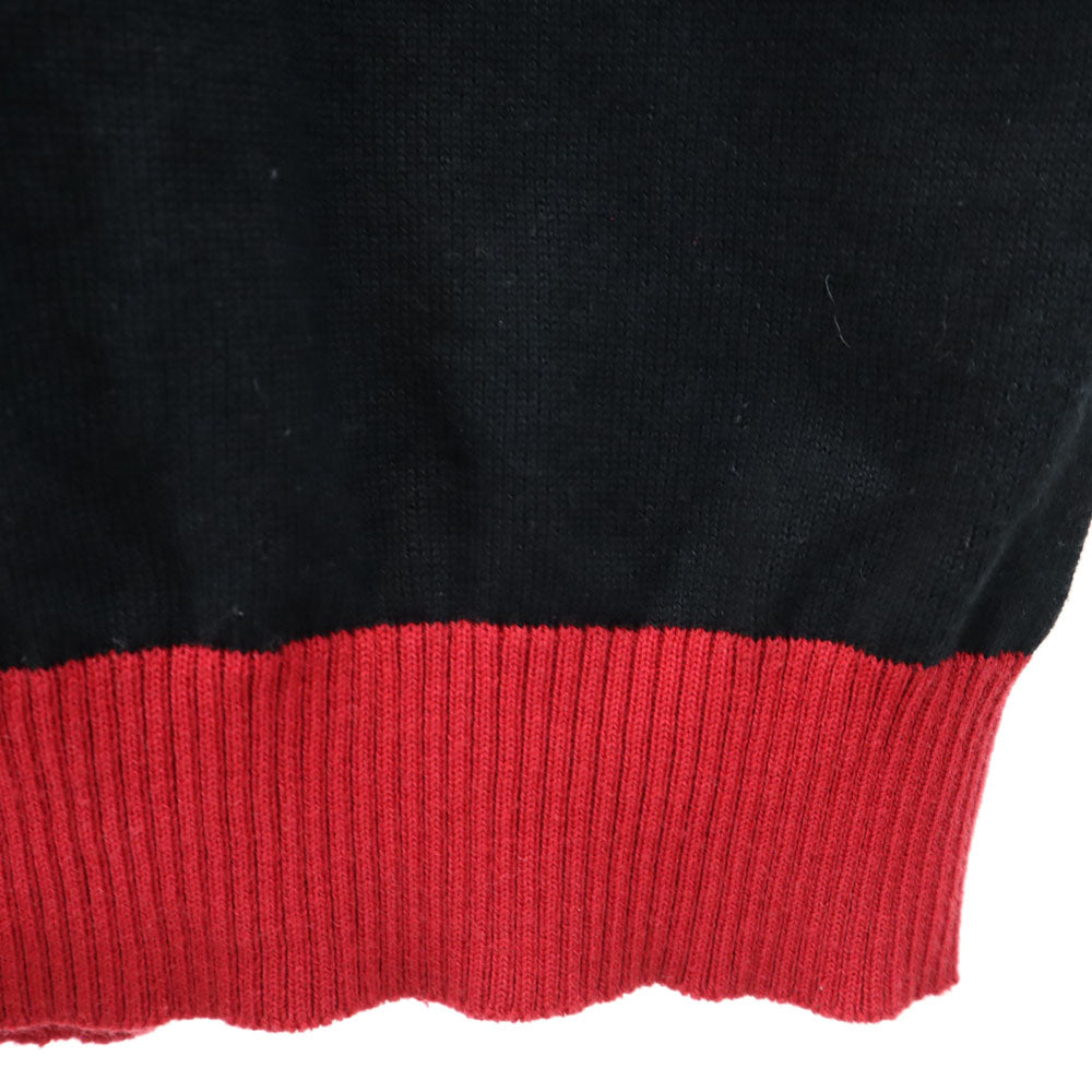 WACKO MARIA ワコマリア 日本製 長袖 Vネック ニットカーディガン M ブラック メンズ