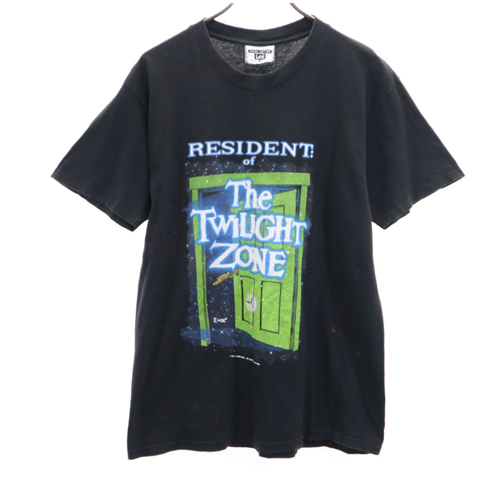 リー 90s オールド トワイライトゾーン 半袖 Tシャツ M ブラック Lee THE TWILIGHT ZONE メンズ