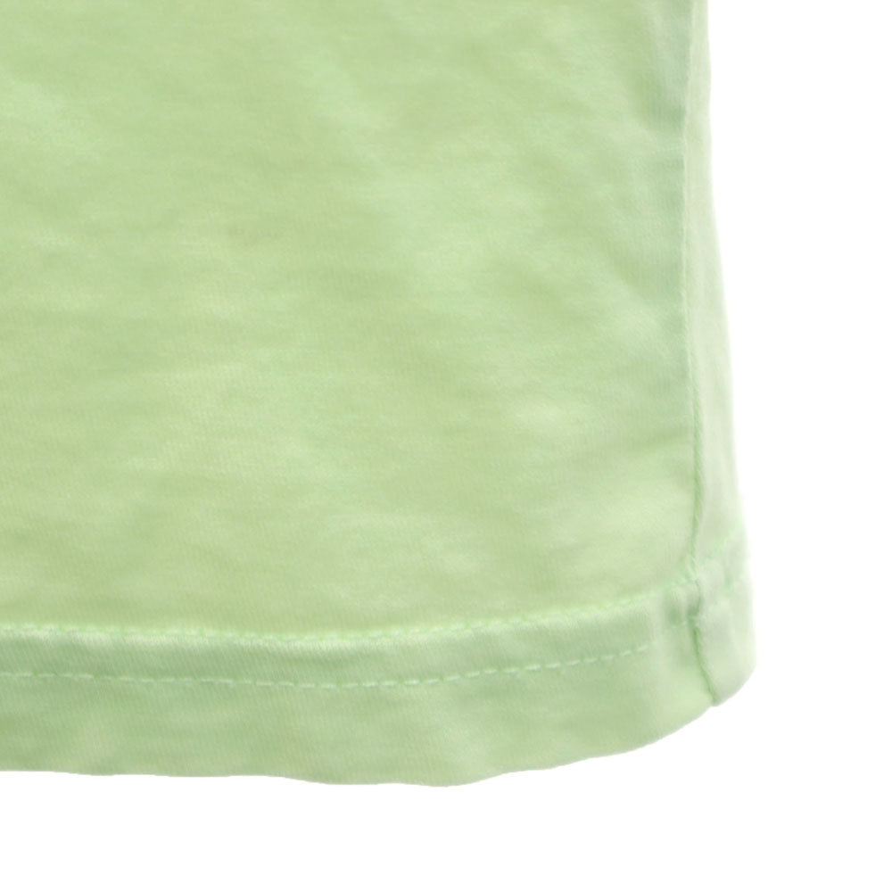 Givenchy ジバンシー ポルトガル製 極楽鳥花 半袖 Tシャツ S ライム PARIS ロボット メンズ