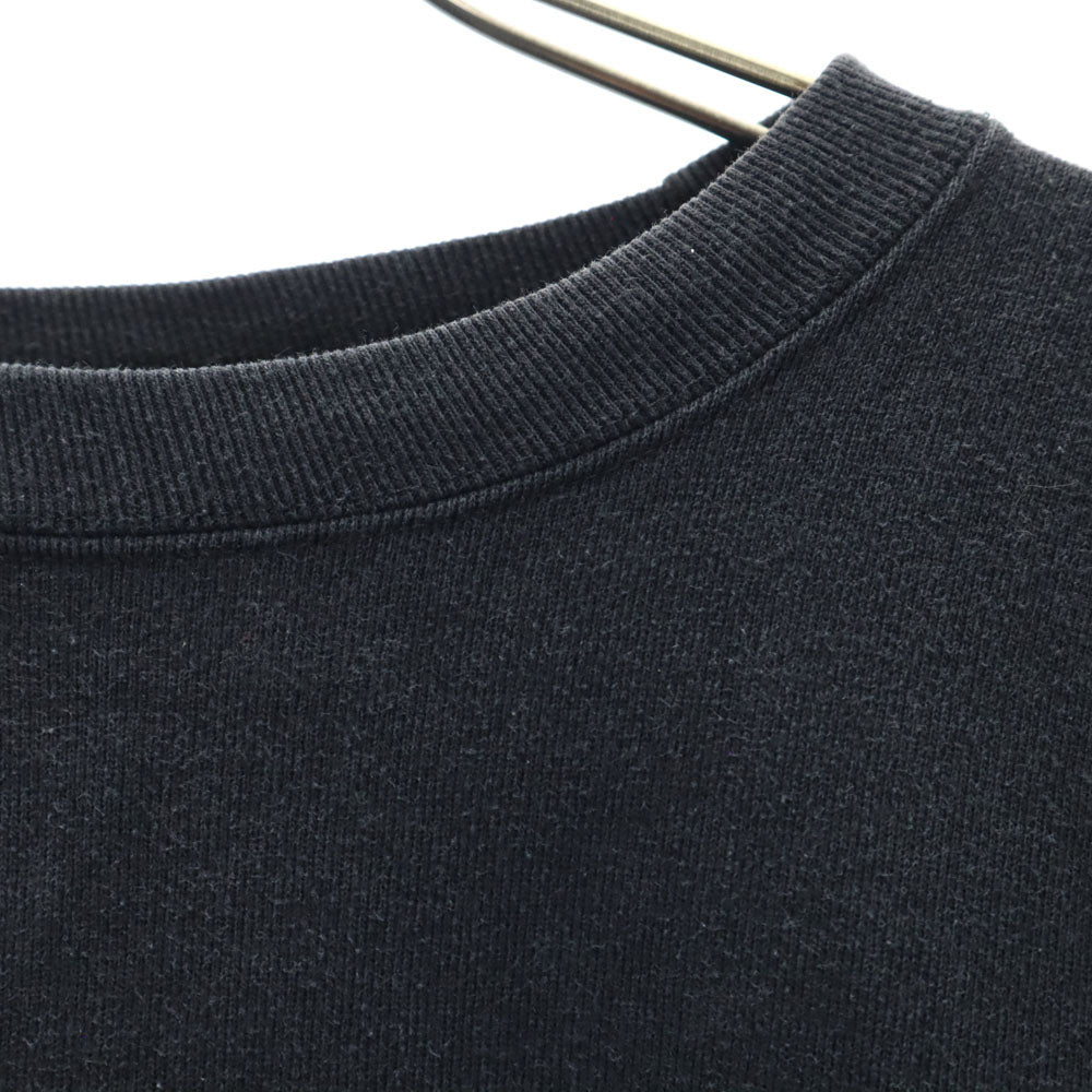 Guess ゲス 80s USA製 長袖 トレーナー ONESIZE ブラック 裏起毛 オールド ヴィンテージ レディース